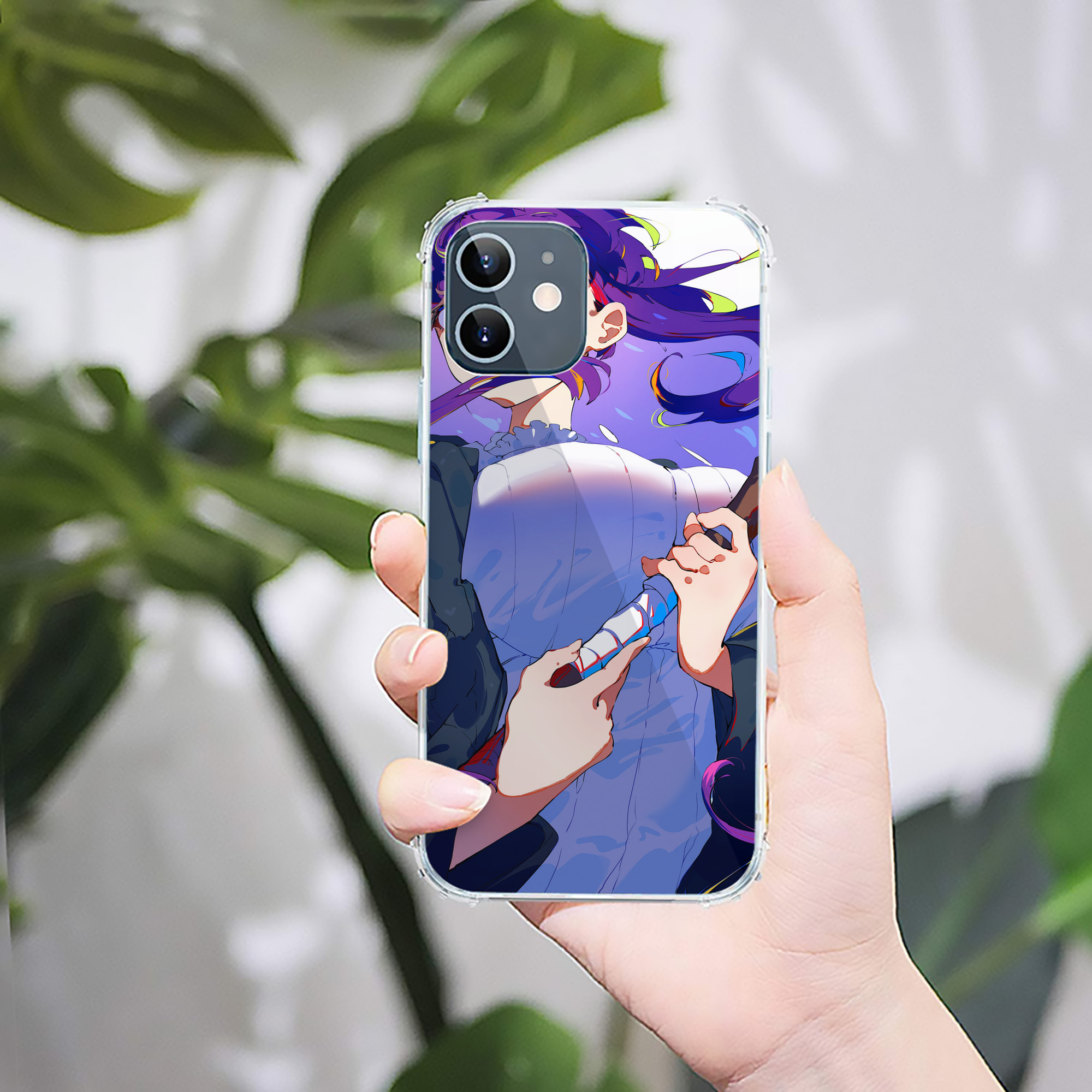 （画像用） 葬送のフリーレン Frieren 【iPhone 12シリーズ対応】透明スマホケース（クリアソフトケース）